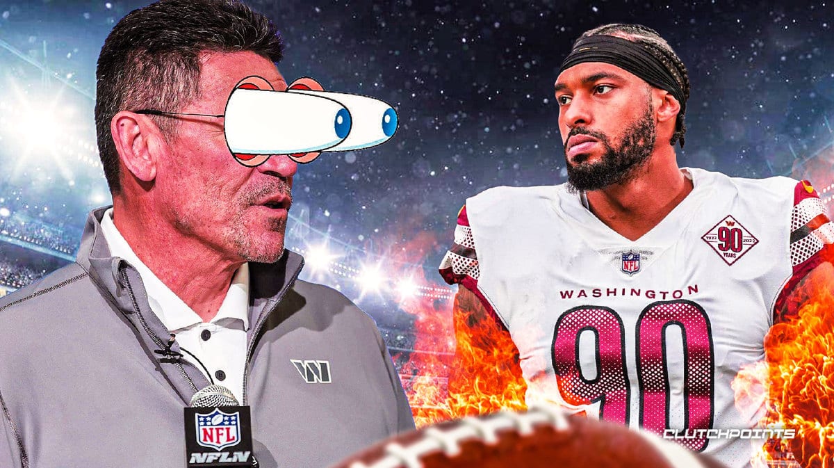 Montez Sweat, Ron Rivera, Washington Commanders