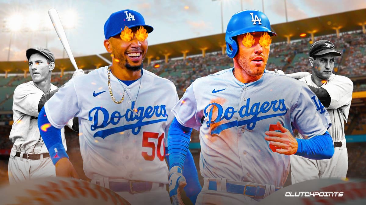 Mookie Betts, Freddie Freeman, Dodgers, Charlie Gehringer, Gee Walker, Tigers, history, NL West