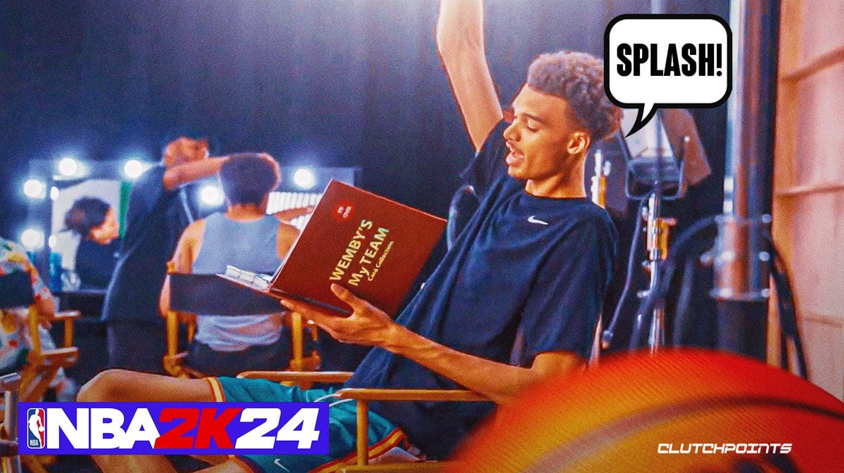 NBA 2K24 Teams Up With Victor Wembanyama To Tease New Feature in MyTEAM Mode