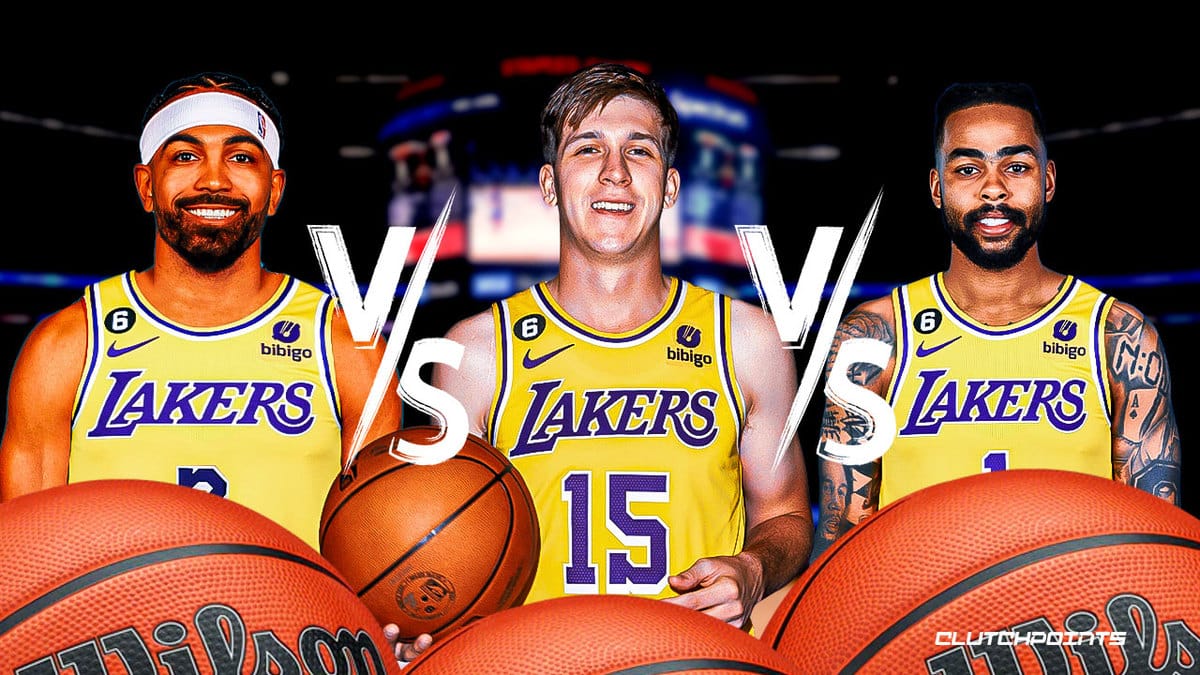Los Angeles Lakers, Gabe Vincent, D'Angelo Russell, Austin Reaves
