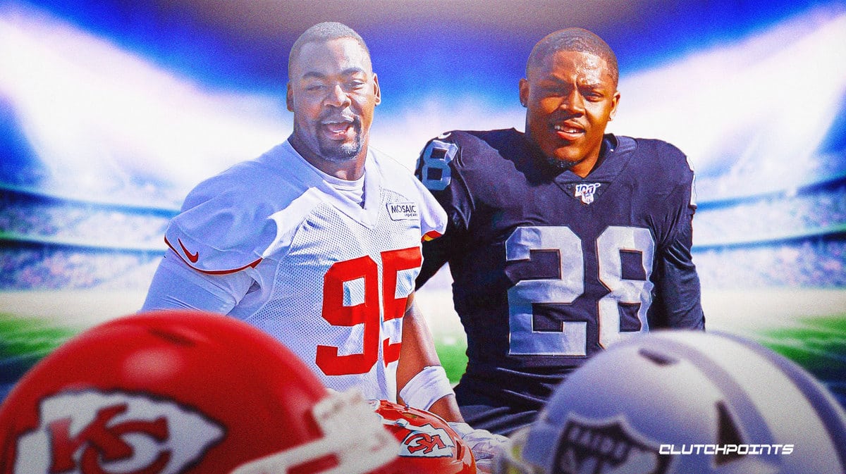 Chris Jones, Josh Jacobs, Chiefs, Raiders