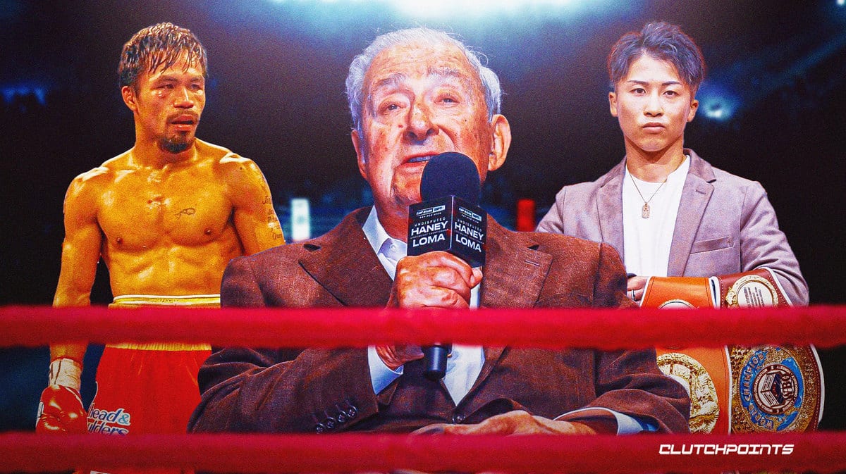 Naoya Inoue, Bob Arum, Manny Pacquiao