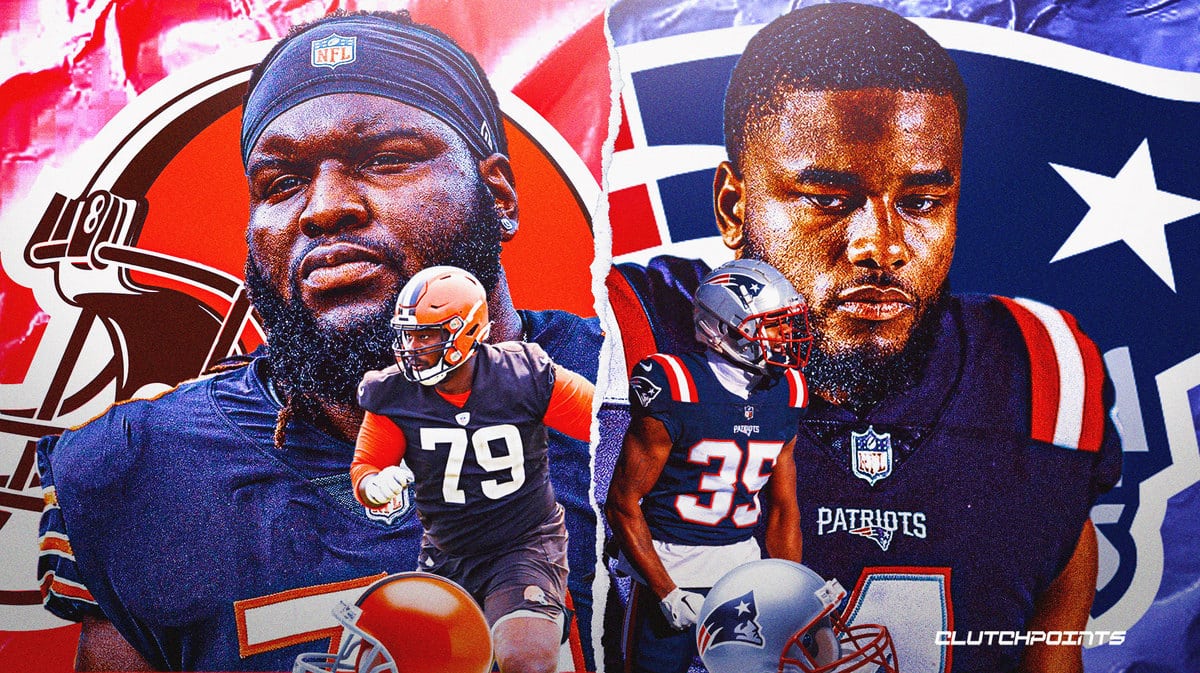Pierre Strong Jr. Tyrone Wheatley Jr. New England Patriots Cleveland Browns trade
