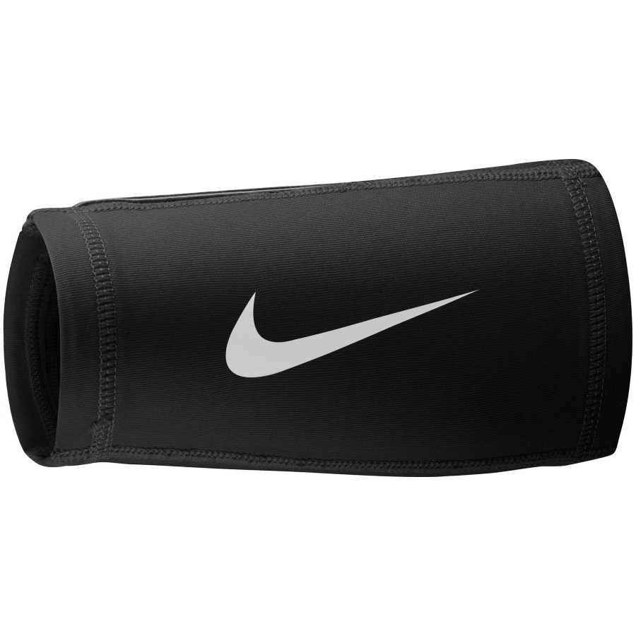 Nike Adult Pro Combat Dri-FIT Wrist Coach - Black  colored on a white background. 