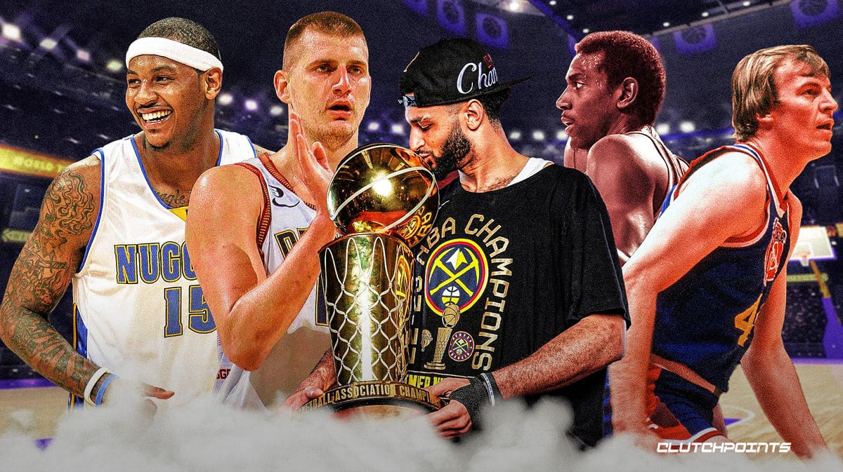 Nuggets, greatest teams, best teams, history, rankings, Nikola Jokic, Jamal Murray, Spencer Haywood, Dan Issel, Carmelo Anthony