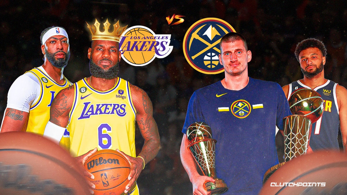 Denver Nuggets, Los Angeles Lakers, Anthony Davis, LeBron James, Jamal Murray, Nikola Jokic