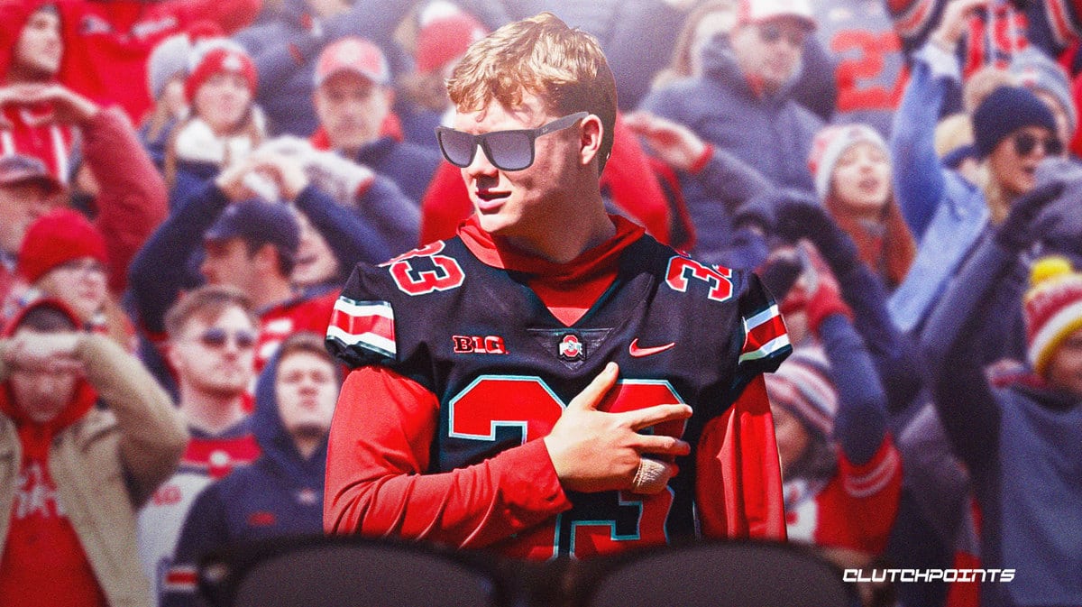 Ohio State football, Devin Brown, Devin Brown injury, Devin Brown Ohio State, Ohio State QB 2023