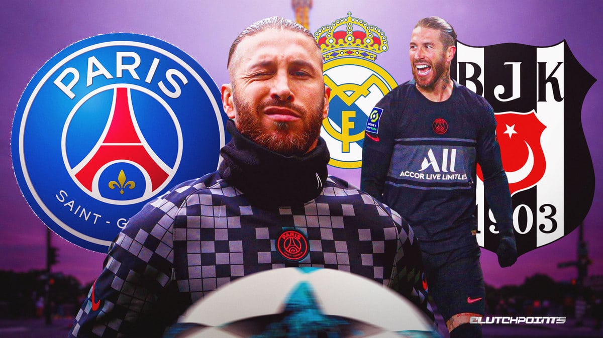 PSG, Real Madrid, Besiktas, Sergio Ramos