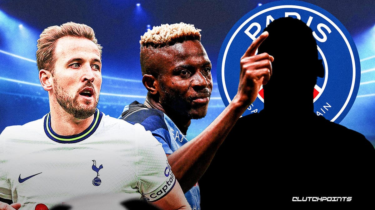 PSG, Victor Osimhen, Harry Kane, Randal Kolo Muani