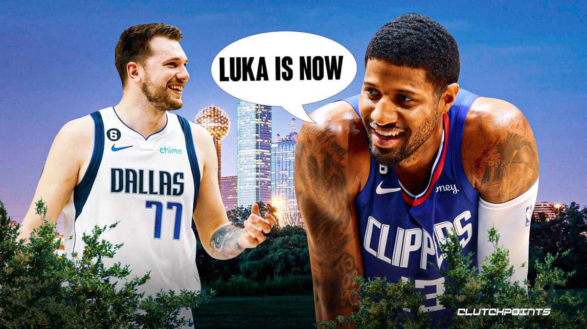 Paul George, Luka Doncic, Dallas Mavericks