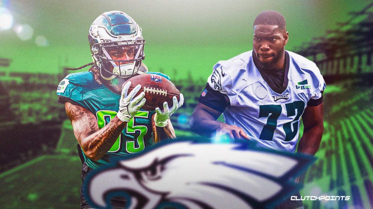 Philadelphia Eagles preseason, Tyrie Cleveland, Moro Ojomo, Eagles injuries