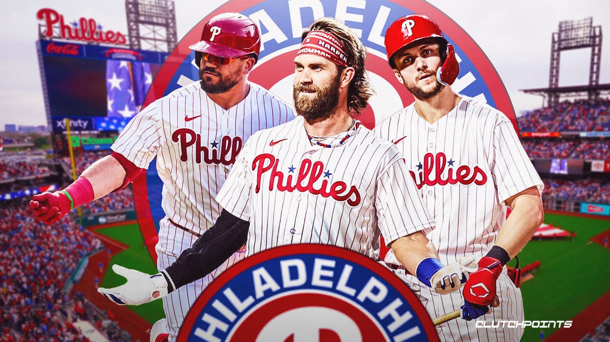 Phillies, Phillies roster, 2023 MLB playoffs, Bryce Harper, Kyle Schwarber, Trea Turner