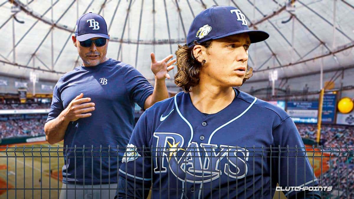 Rays, Rays roster, 2023 MLB playoffs, Tyler Glasnow, Kevin Cash