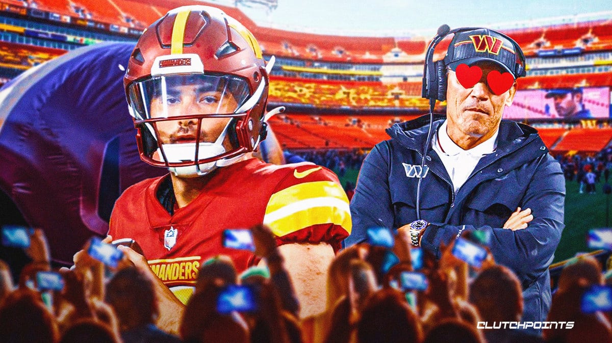 Ron Rivera, Sam Howell, Eric Bieniemy, Commanders