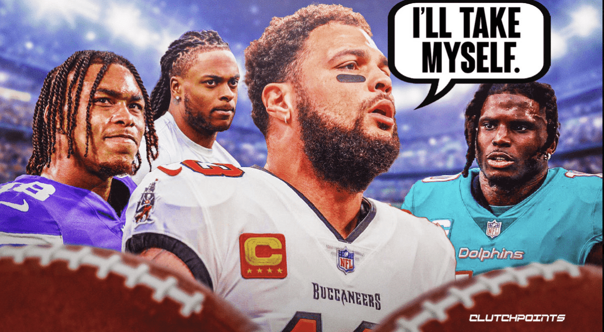 Tyreek Hill, Mike Evans, Buccaneers, Justin Jefferson, Davante Adams