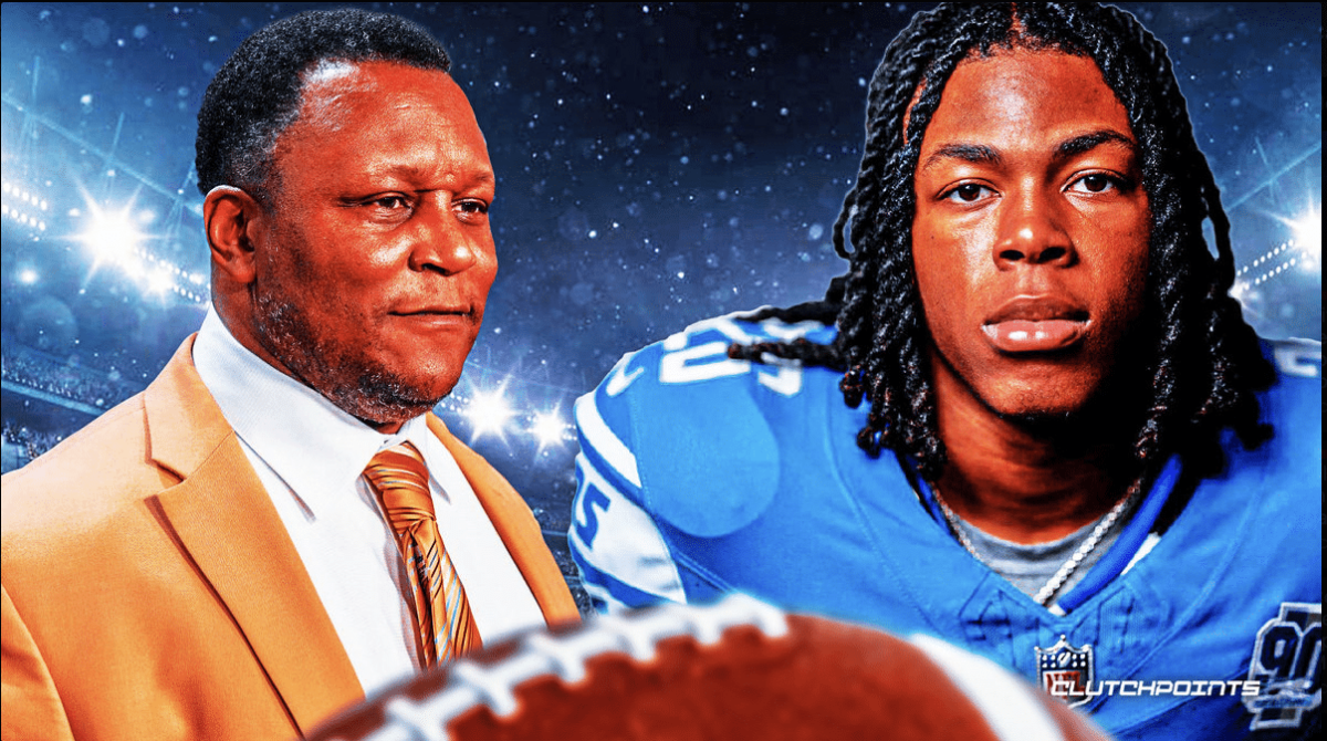 Jahmyr Gibbs, Barry Sanders, Lions fans, Lions training camp