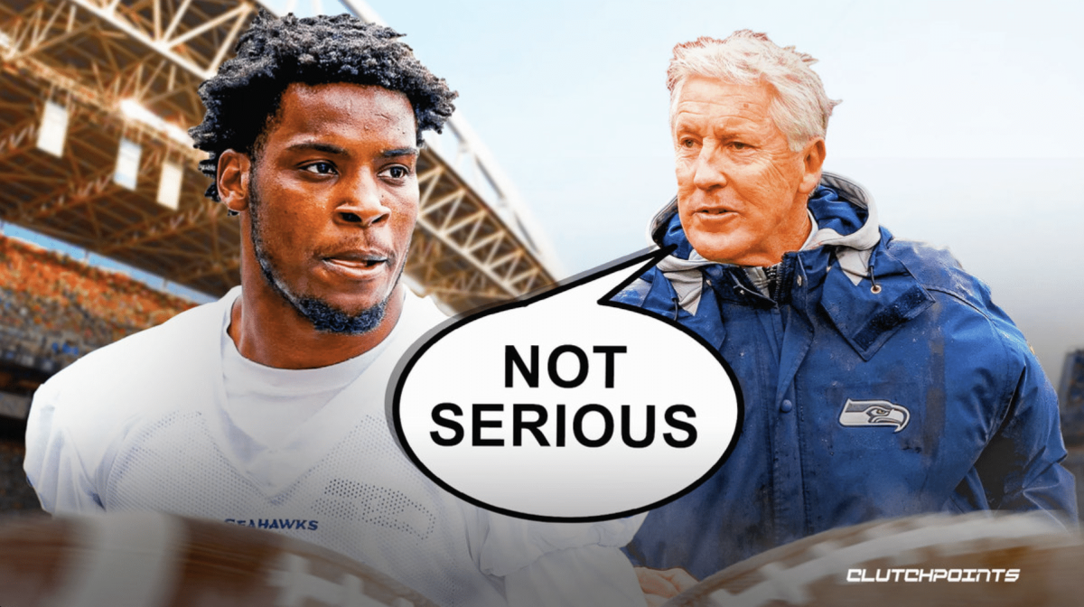 Pete Carroll, Devon Witherspoon, Seahawks training camp