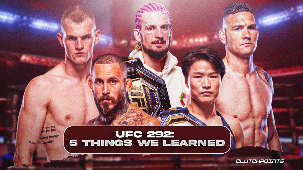 UFC 292, Sean O'Malley, Weili Zhang