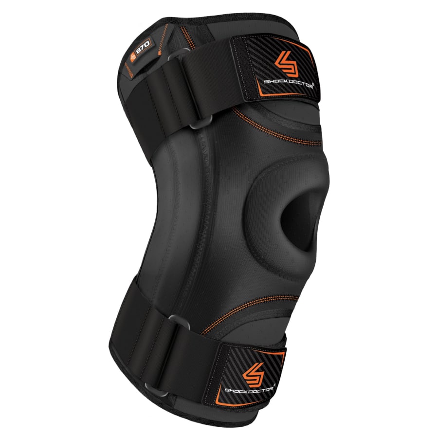 Shock Doctor Knee Stabilizer w/ Flexible Support Stays on a white background. 