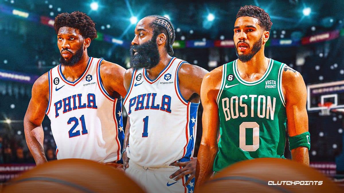Sixers, 76ers, James Harden, Joel Embiid, jayson Tatum