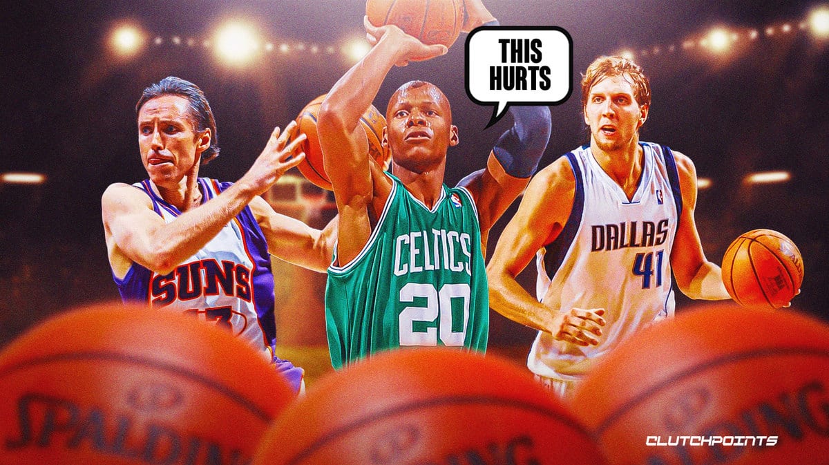 Spalding basketball, NBA, Ray Allen, Spalding basketballs