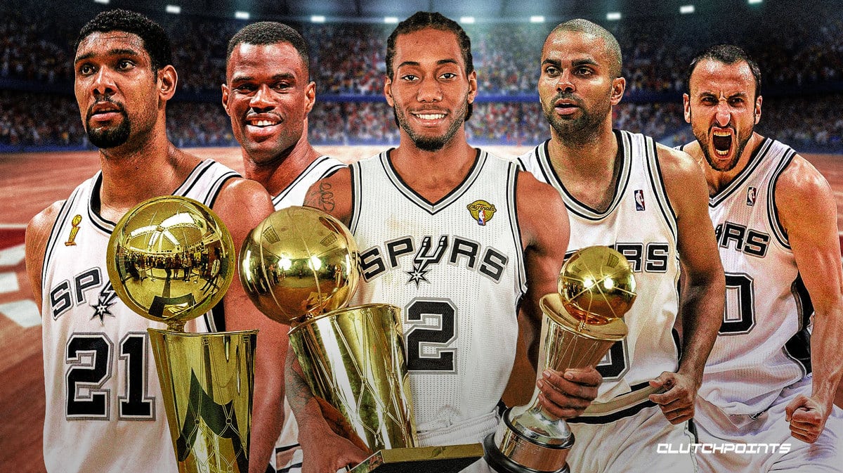 Spurs, greatest teams, best teams, history, rankings, Kawhi Leonard, Tim Duncan, David Robinson, Tony Parker, Manu Ginobili