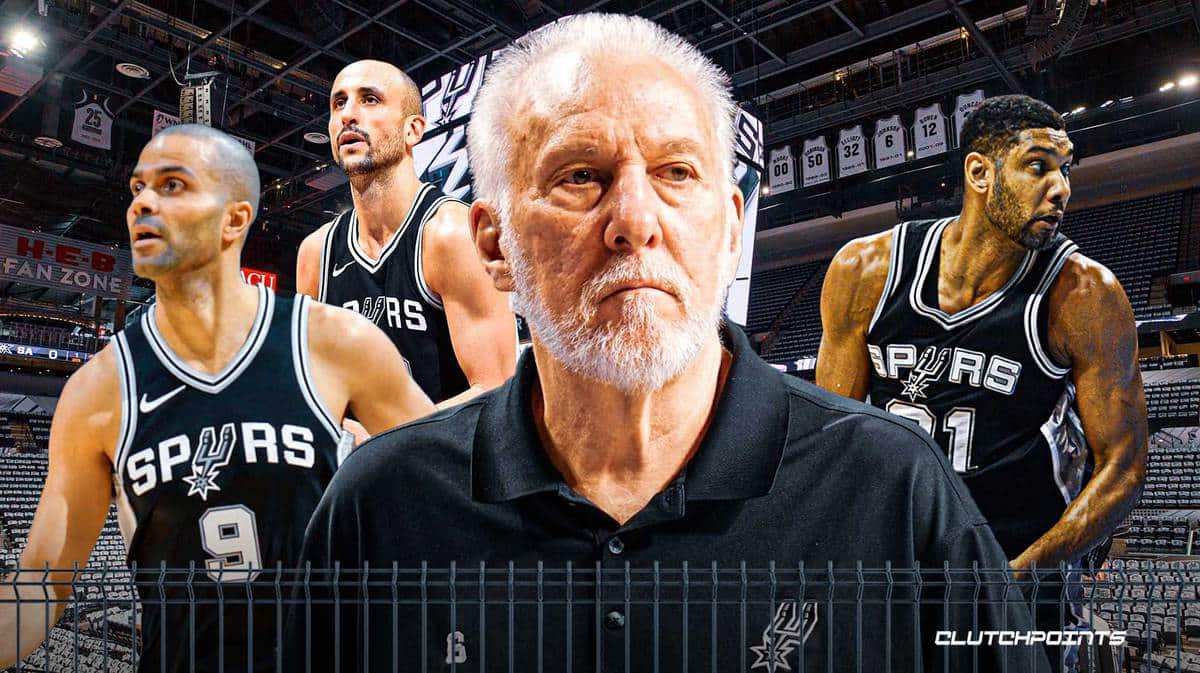 San Antonio Spurs Tim Duncan Tony Parker Gregg Popovich Manu
