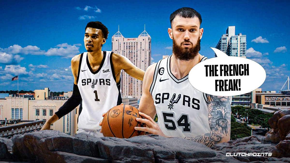 San Antonio Spurs, Victor Wembanyama, Giannis Antetokounmpo, Milwaukee Bucks, Sandro Mamukelashvili