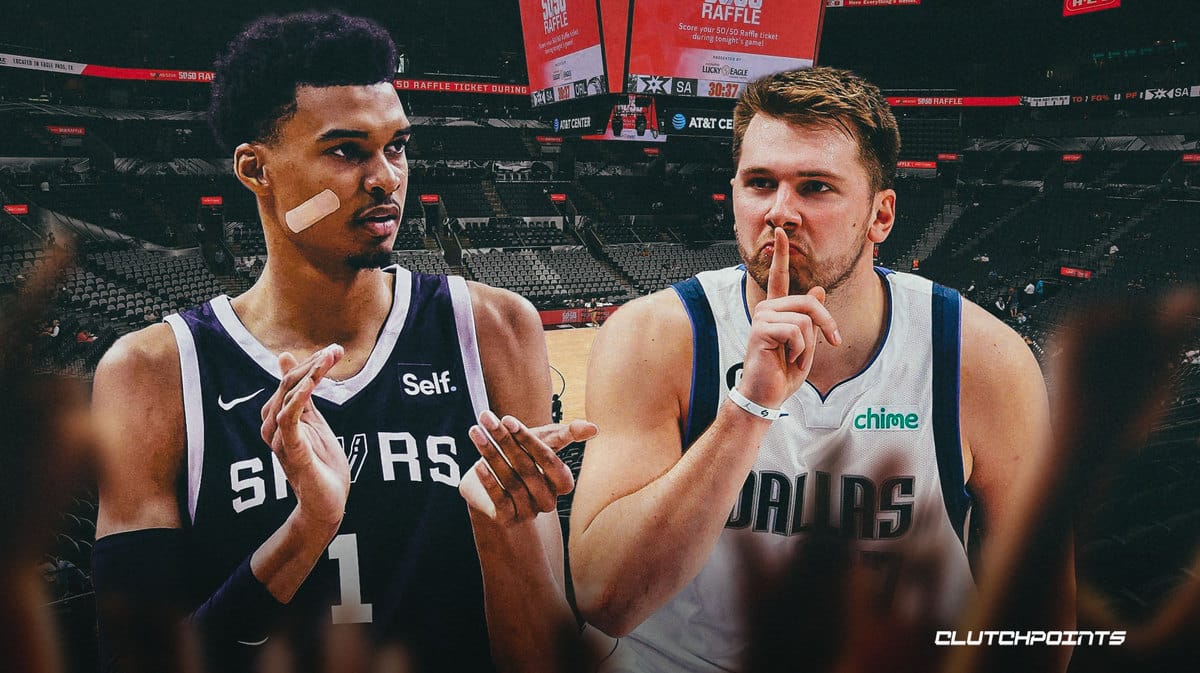 Victor Wembanyama, Luka Doncic, Spurs, Mavs