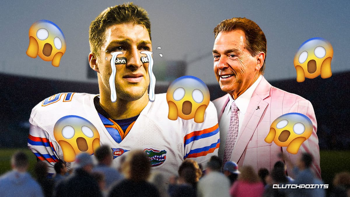 Tim Tebow, Alabama football, Nick Saban, Nick Saban Alabama football, Urban Meyer