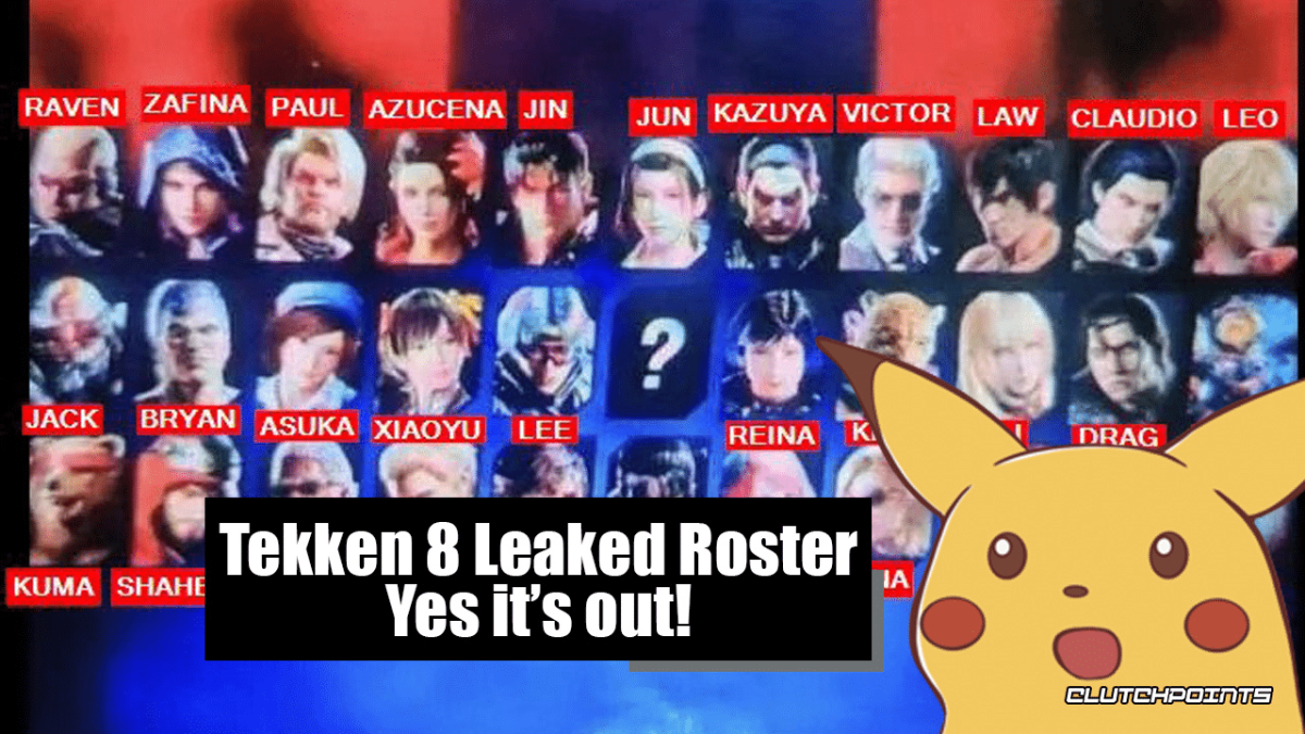 Tekken 8 Leaked Roster, Tekken 8 Characters, Tekken 8 Leaks