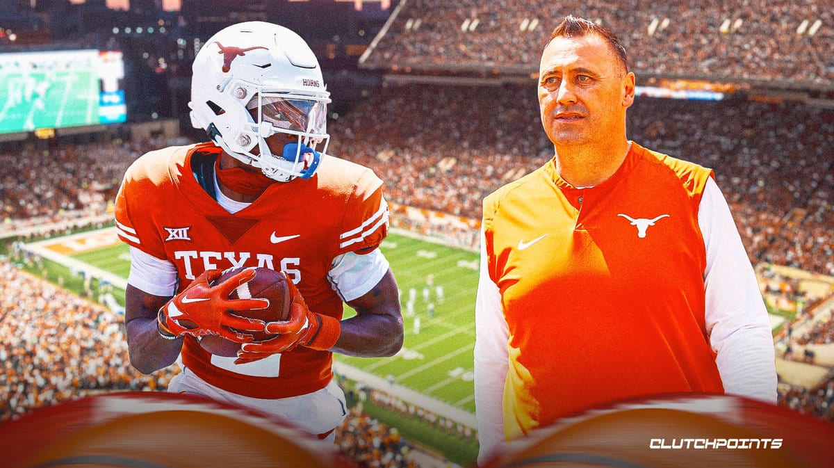 Texas Football's Steve Sarkisian Raving About Johntay Cook II