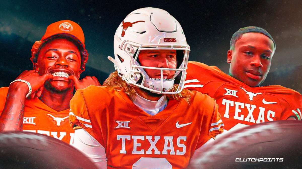Texas football. Longhorns, Quinn Ewers, Johntay Cook, Ryan Niblett