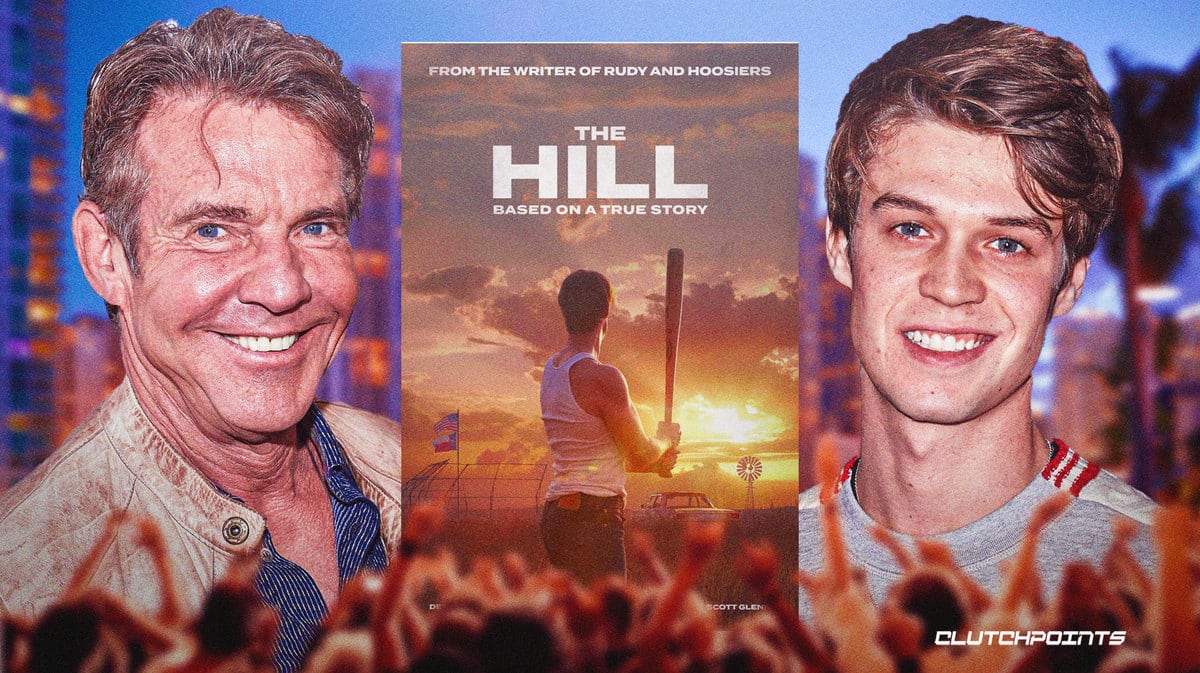 The Hill' movie exclusive: Dennis Quaid in Rickey Hill baseball film