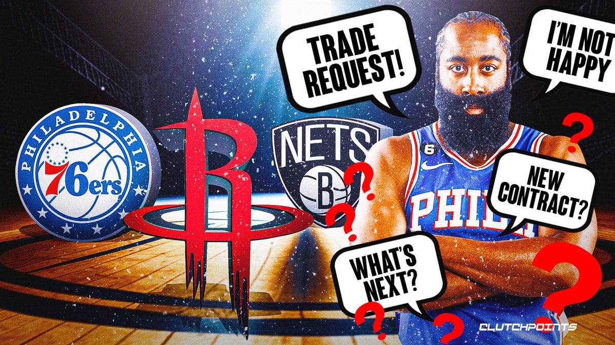 James Harden, Philadelphia 76ers, Houston Rockets, Brooklyn Nets