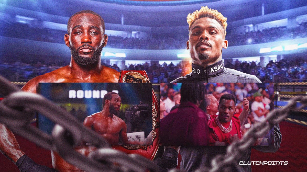 Terence Crawford, Jermell Charlo confrontation during Errol Spence Jr ...