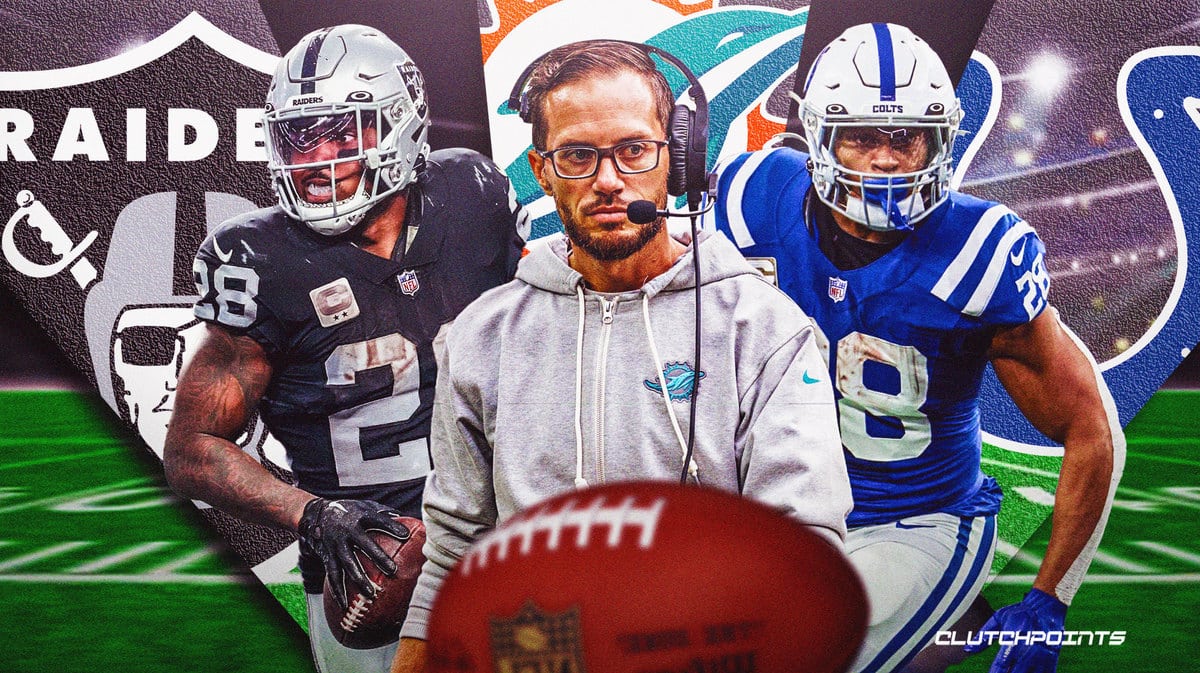 Raiders, Dolphins, Josh Jacobs, Jonathan Taylor, Dalvin Cook