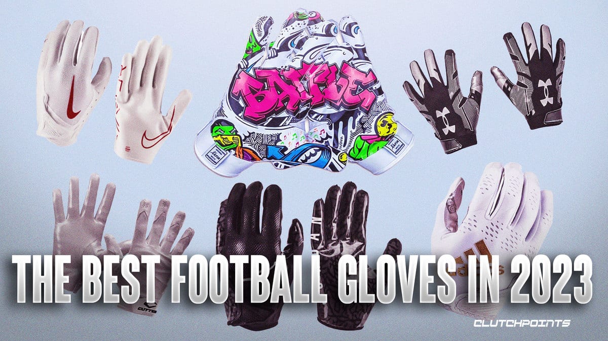 Quality American Football Super Sticky Palm Receiver Gloves Pro