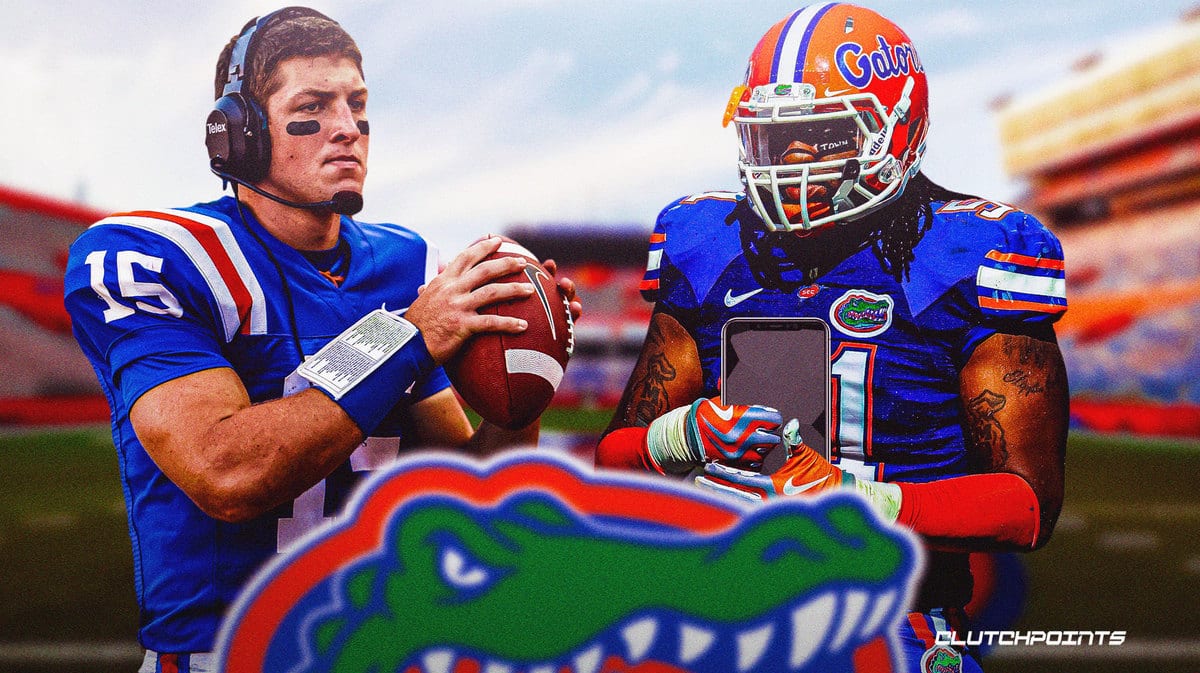 Florida football Tim Tebow was shown NSFW pictures by Brandon Spikes