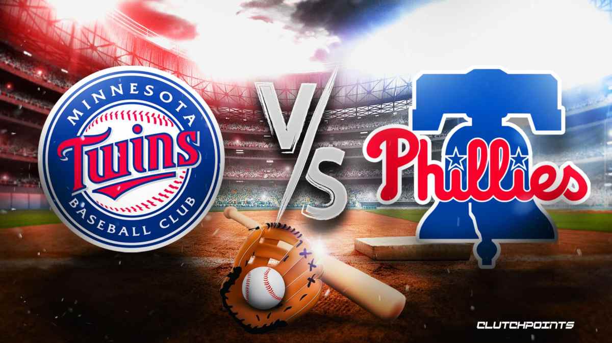 Twins Phillies prediction