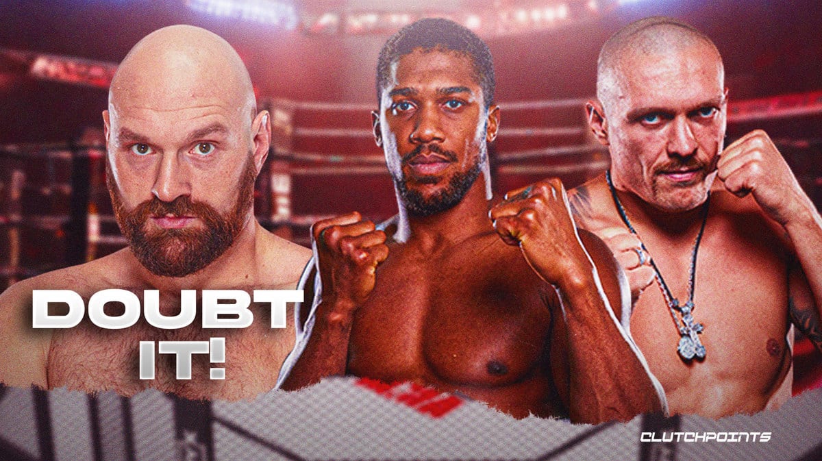 Tyson Fury, Anthony Joshua, Oleksandr Usyk