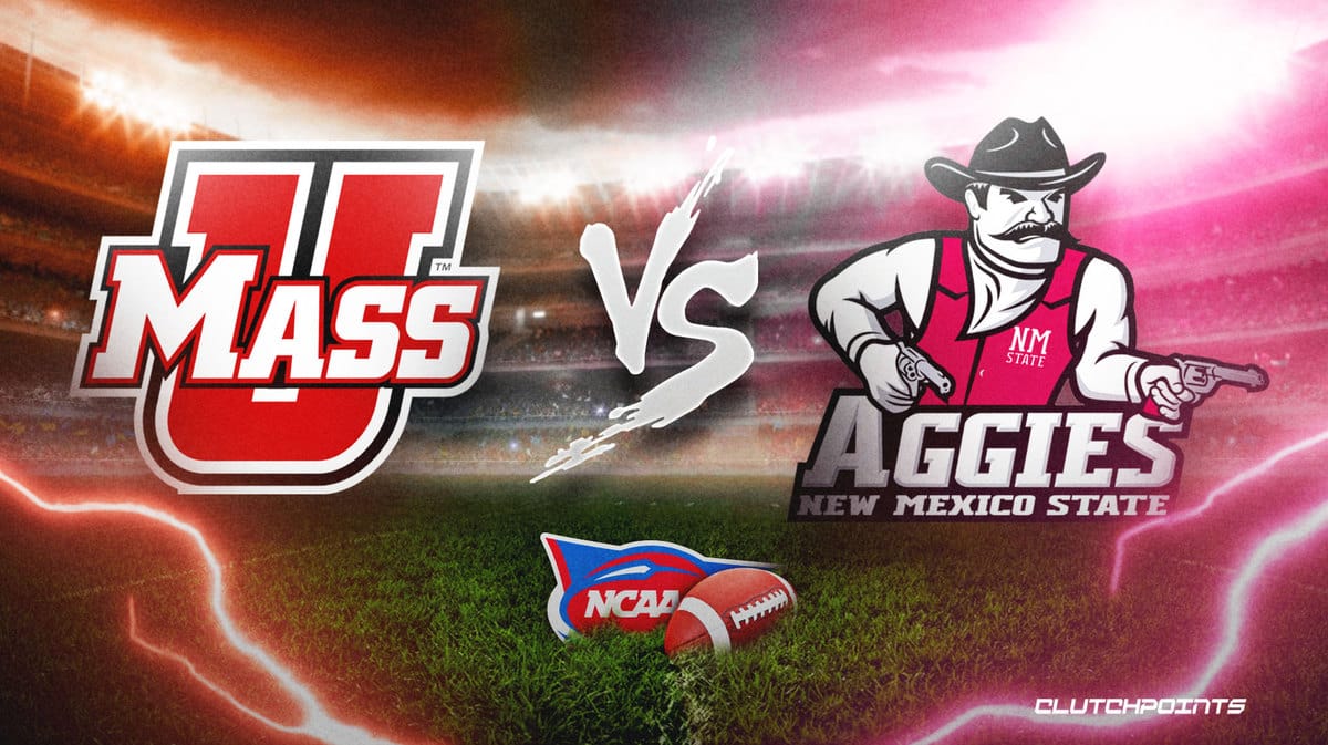 UMass New Mexico State prediction, UMass New Mexico State pick, UMass New Mexico State odds, UMass New Mexico State how to watch