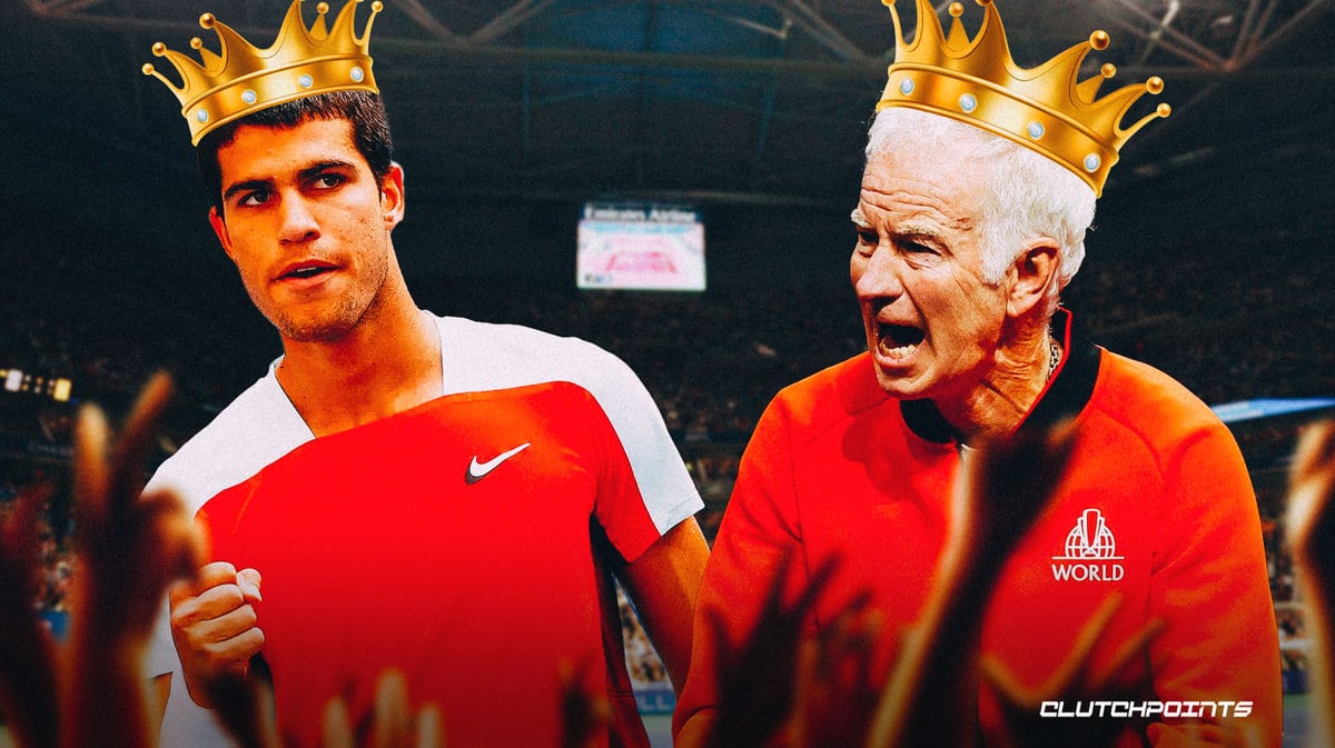 US Open, John McEnroe, Carlos Alcaraz, Novak Djokovic, Dominic Koepfer
