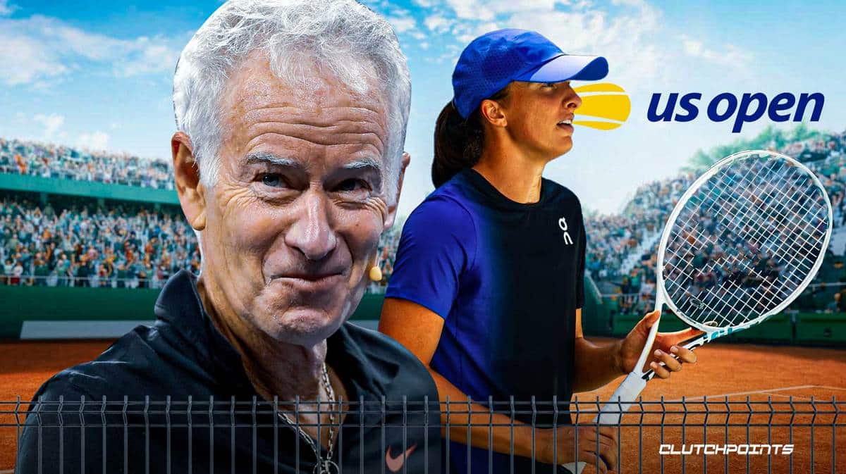 US Open, Iga Swiatek, John McEnroe, Coco Gauff, Jessica Pegula