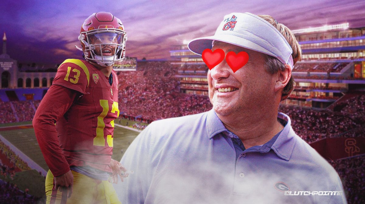 Caleb Williams, Kirby Smart, USC Football, Georgia Football