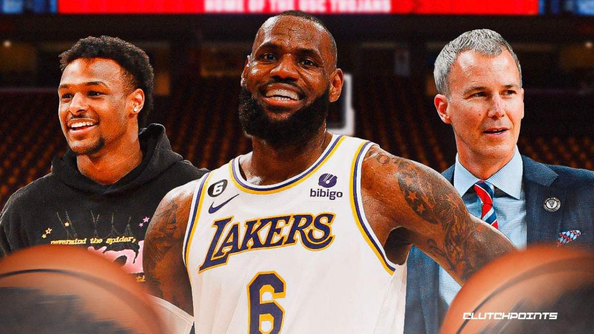 USC basketball, Andy Enfield, Lebron James, Bronny James