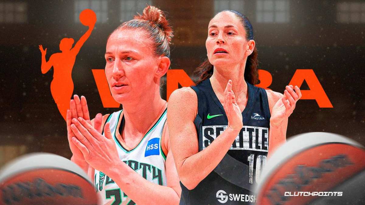 Courtney Vandersloot, New York Liberty, Sue Bird, Courtney Vandersloot assists