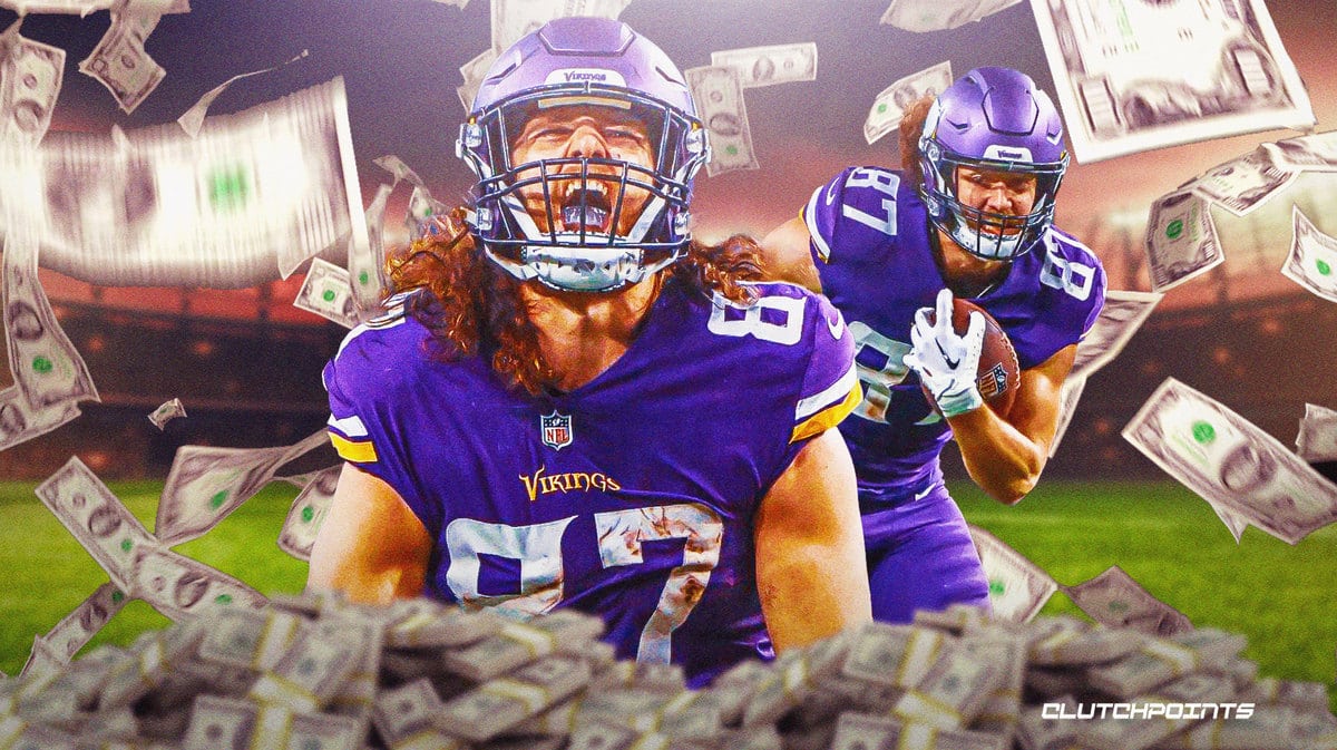 Vikings, TJ Hockenson agree to historic contract extension