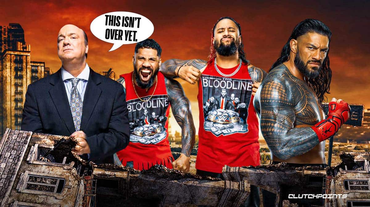 WWE, The Bloodline, Roman Reigns, Jey Uso, Jimmy Uso, Paul Heyman, SummerSlam
