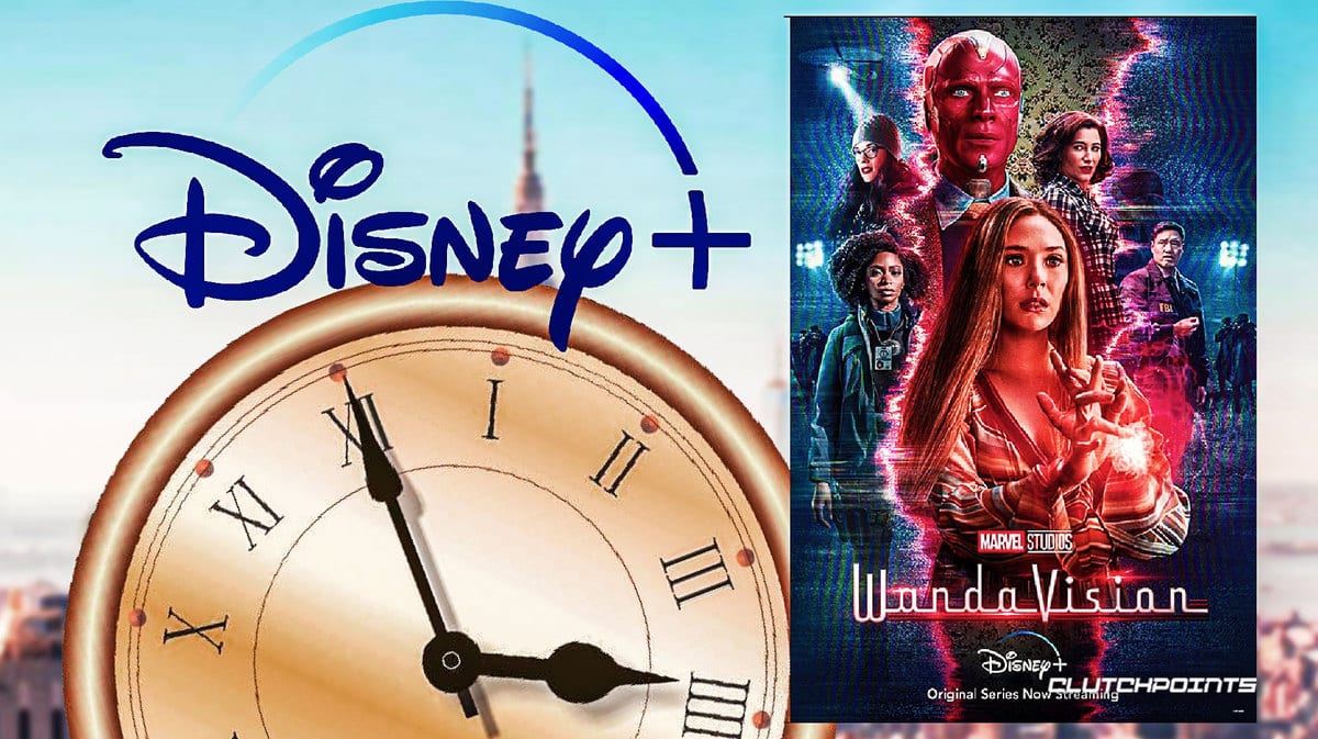 Disney+, clock, WandaVision, MCU
